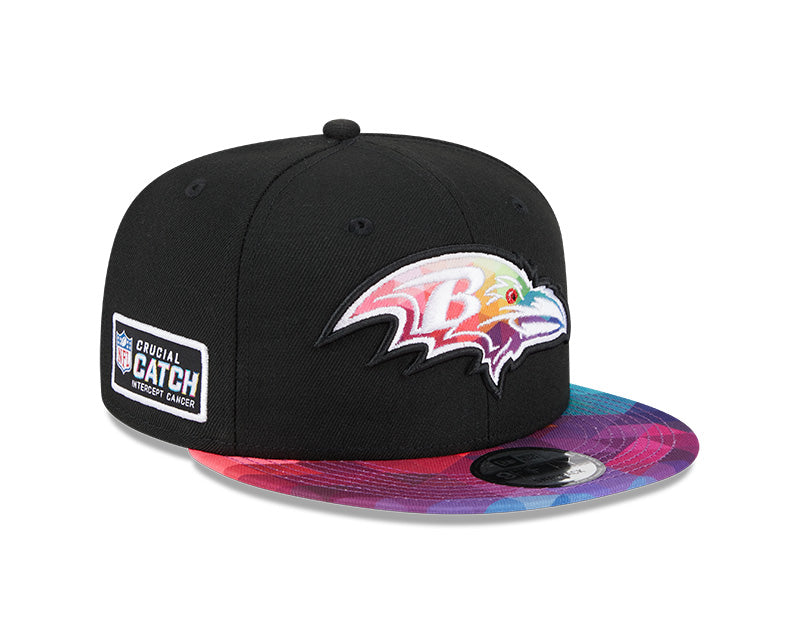 Men's New Era Pink Baltimore Ravens 2022 NFL Crucial Catch 9TWENTY