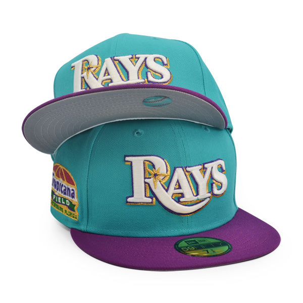 59FIFTY Tampa Bay Rays Black/Green Tropicana Field Patch