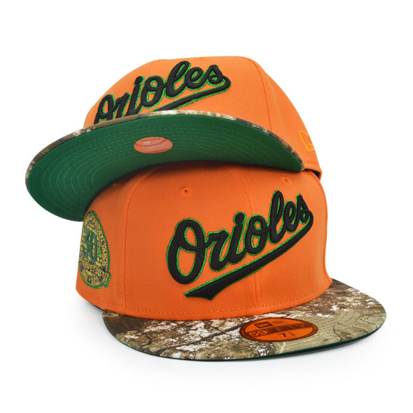 New Era 59Fifty Denver Broncos 50th Anniversary Patch Hat - Orange