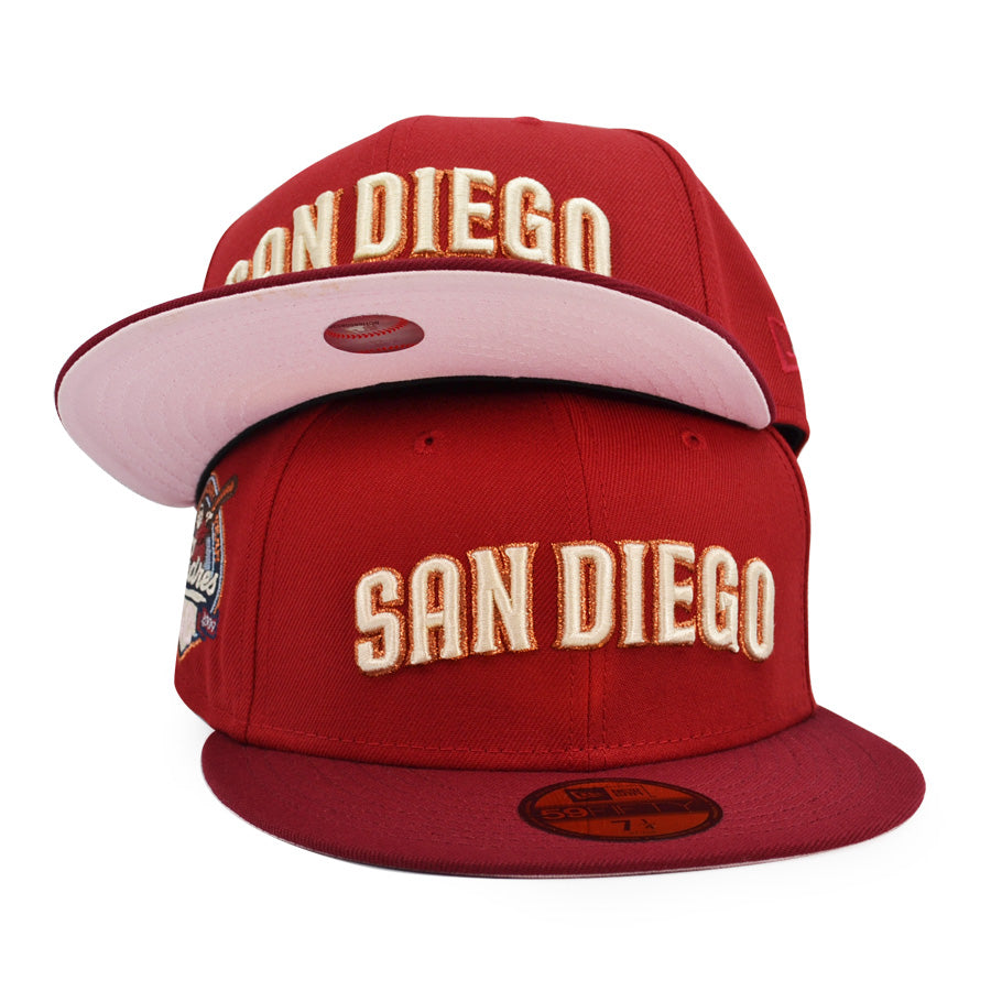 New Era San Diego Padres 40th Anniversary Jersey Flip Edition 59Fifty  Fitted Hat, EXCLUSIVE HATS, CAPS