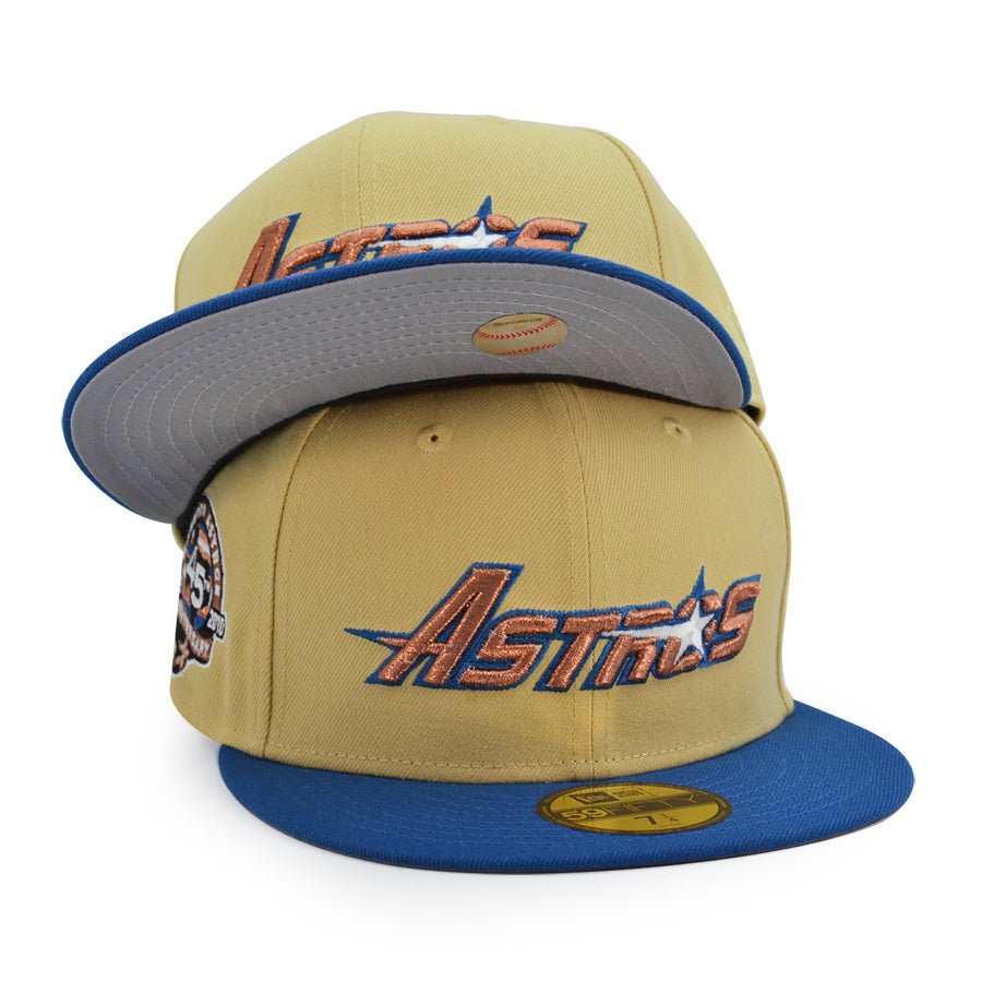 Houston Astros 45th ANNIVERSARY Exclusive New Era 59Fifty Fitted Hat - –  hatdreams