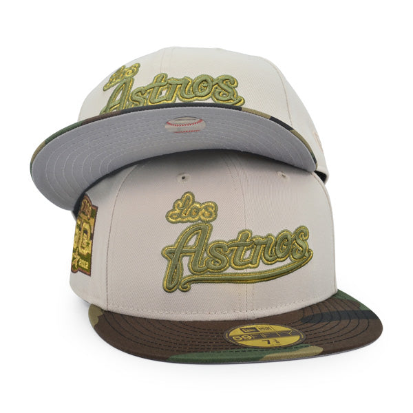 Houston Astros 35th Anniversary Vegas Gold Woodland Camouflage