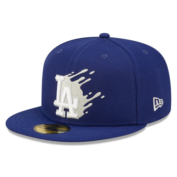 Los Angeles Dodgers New Era Chrome/Dark Royal And Gray Bottom With