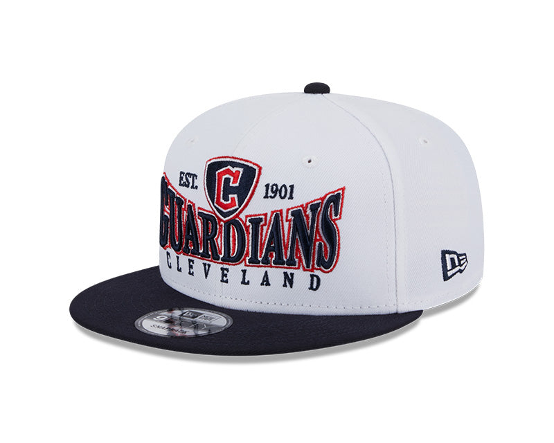 Houston Astros New Era Crest 9FIFTY Snapback Hat - White/Navy