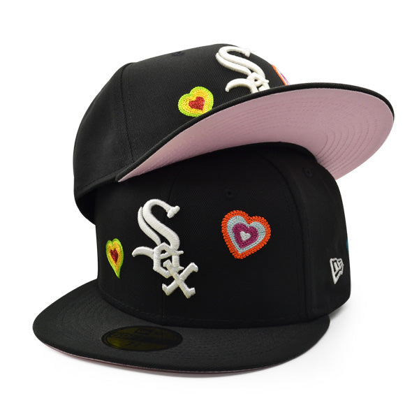 Chicago White Sox 95 YEARS Exclusive New Era 59Fifty Fitted Hat - Blac –  hatdreams