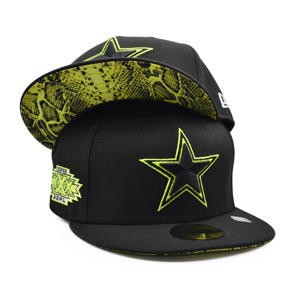 New Era Dallas Cowboys 59FIFTY Citrus Pop Super Bowl Patch Fitted Hat