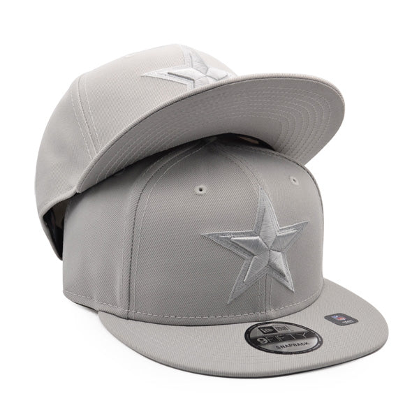 Dallas Cowboys New Era Team Script 9FIFTY Snapback Hat - Navy/Gray