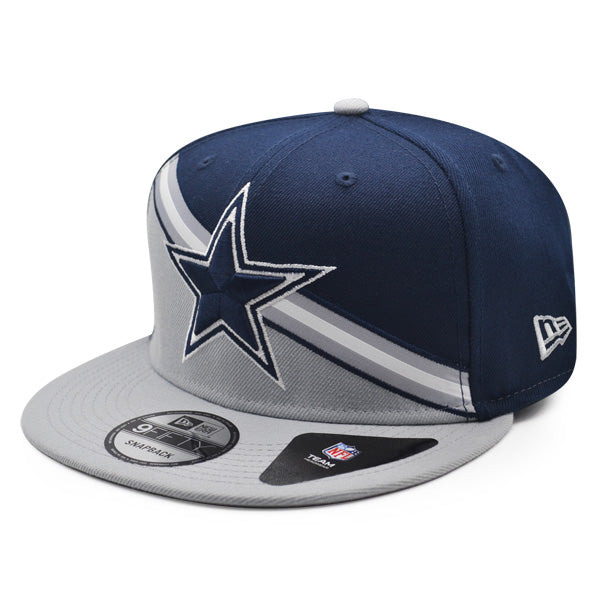 Men's New Era Navy/Gray Dallas Cowboys Color Cross 9FIFTY Snapback Hat