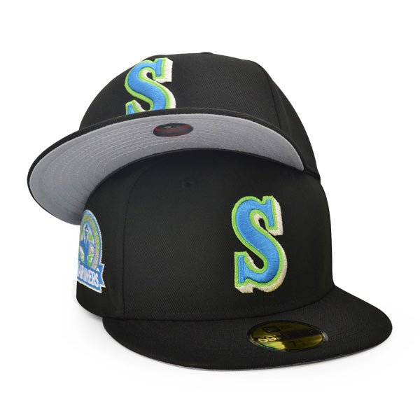 Seattle Mariners New Era Dolphin 59FIFTY Fitted Hat - Gray/Blue