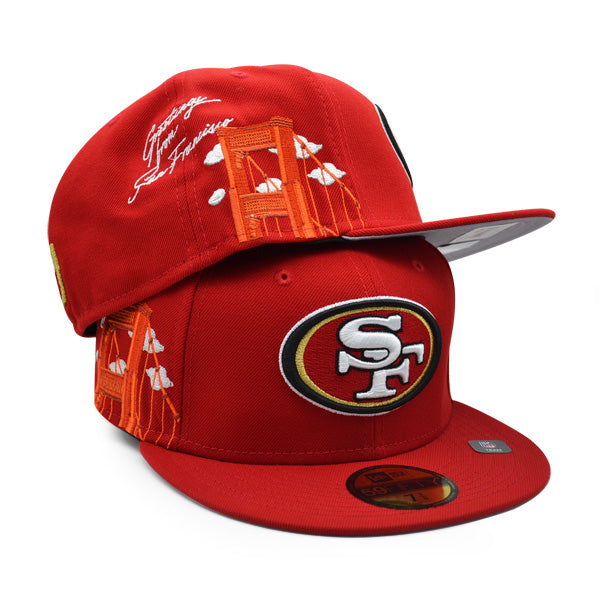 New Era San Francisco 49ers City Transit 59FIFTY Fitted Red