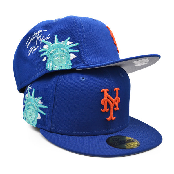 New Era 59FIFTY MLB New York Mets Cloud Icon Fitted Hat 7 5/8