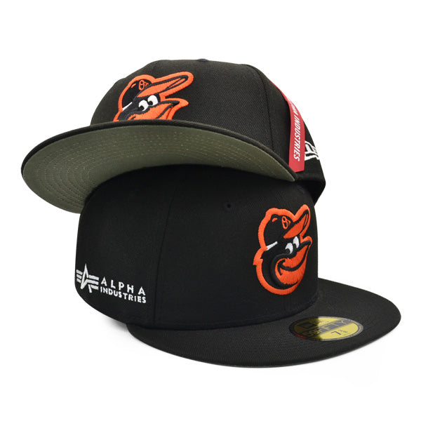 Alpha Industries Baltimore Orioles X Alpha X New Era Ma-1 Bomber Jacket in  Black