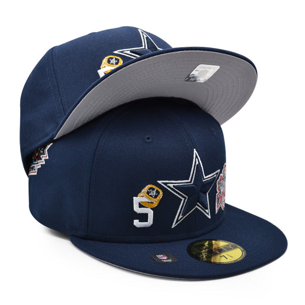 Dallas Cowboys HISTORIC CHAMPIONS Navy Fitted Hat by New Era