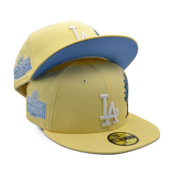 Los Angeles Dodgers Word Drop Collection 2020 World Series Fitted Hat –  CapsuleHats