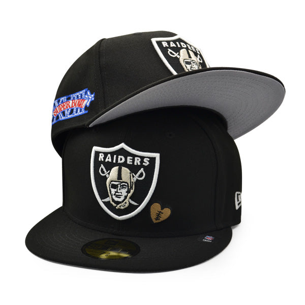 New Era Las Vegas Raiders Super Bowl XVIII Cream Dome Edition 59Fifty  Fitted Hat, EXCLUSIVE HATS, CAPS