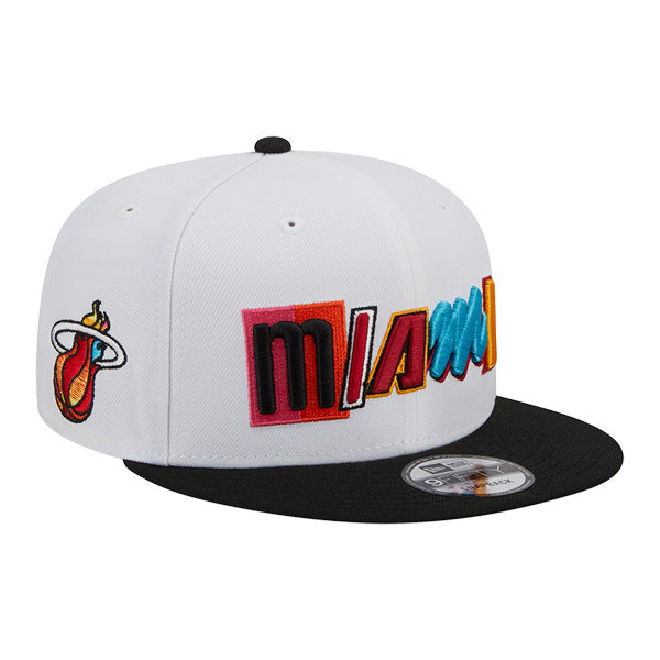New Era NBA Miami Heat 2022 City Edition 9Fifty Snapback Cap – NBA von USA  Sports UK