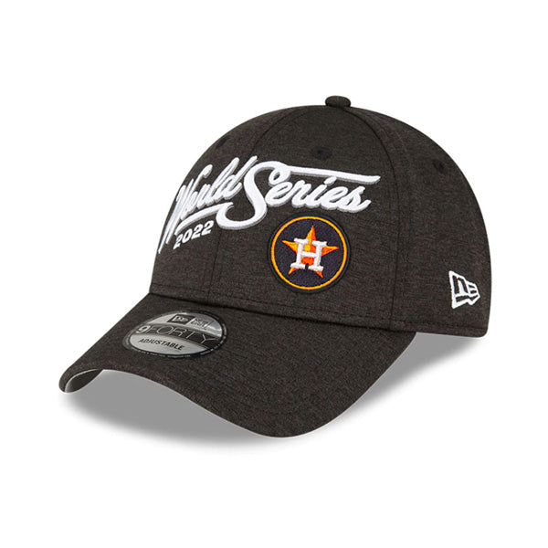 Houston Astros New Era 2021 American League Champions Locker Room 9FORTY  Adjustable Hat - Gray/Black