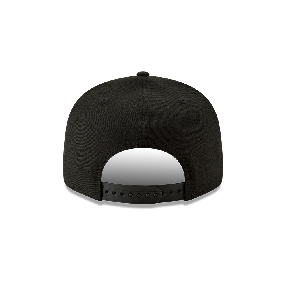 Kansas City Chiefs New Era BLACKOUT 9Fifty Snapback Hat - Black/Black