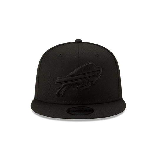 Buffalo Bills New Era BLACKOUT 9Fifty Snapback Hat - Black/Black