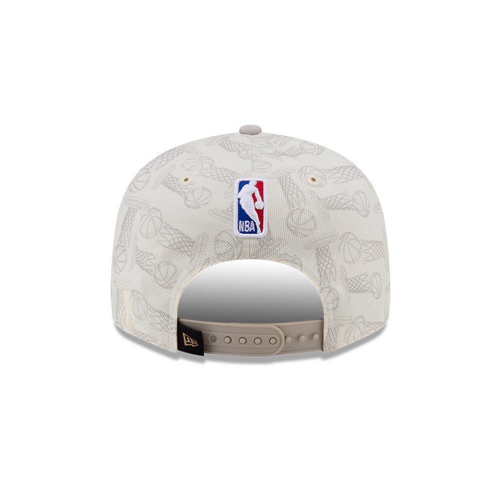 Boston Celtics New Era 2024 NBA Finals Champions Locker Room 9FIFTY Snapback Hat - Cream