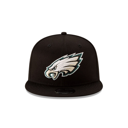 Philadelphia Eagles New Era Super Bowl LIX Champions Side Patch 9FIFTY Snapback Hat - Black