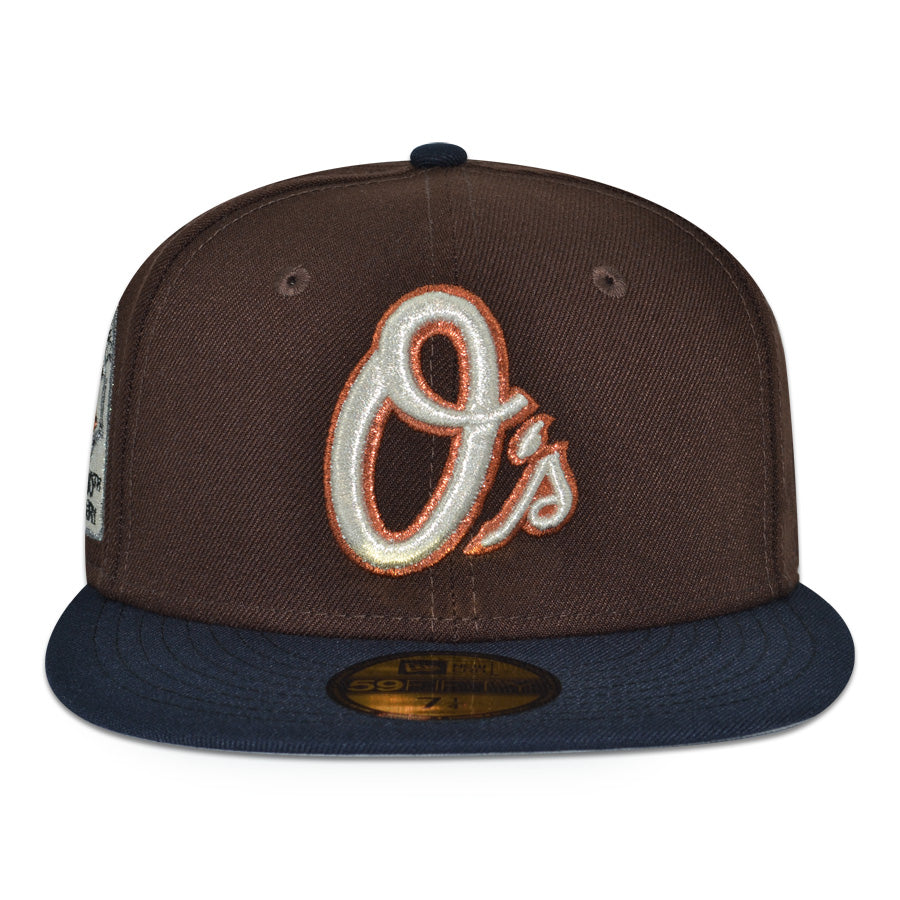 Baltimore Orioles "MARLO" Exclusive New Era 59Fifty Fitted Hat - Burntwood/Navy