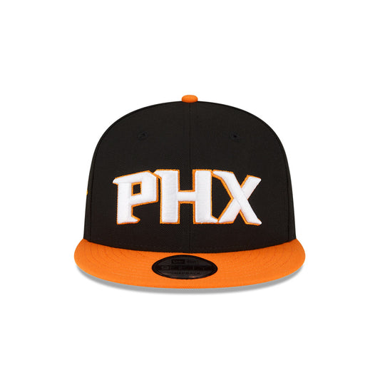 Phoenix Suns New Era Jersey Hook Statement Edition 9FIFTY Snapback Hat -Black/Orange