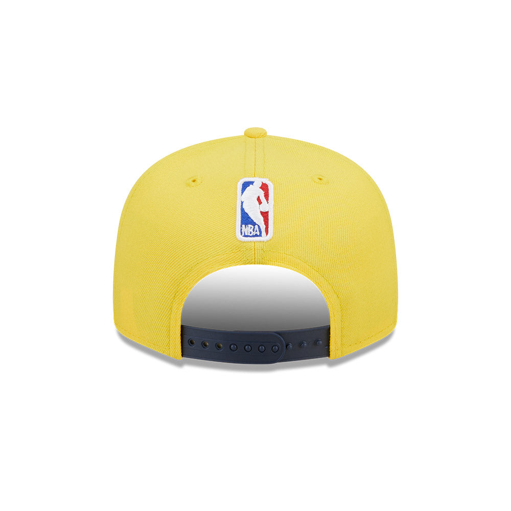 Indiana Pacers New Era Jersey Hook Statement Edition 9FIFTY Snapback Hat - Yellow