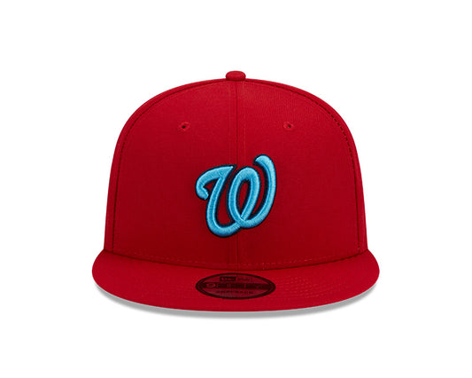 Washington Nationals New Era 2023 FATHER'S DAY 9FIFTY Snapback Adjustable Hat - Red