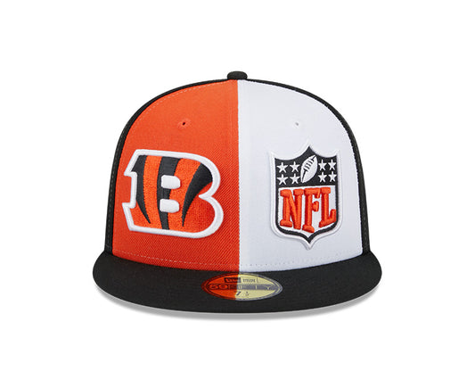 Cincinnati Bengals New Era NFL 2023 On-Field 59FIFTY Fitted Hat - Orange/Black