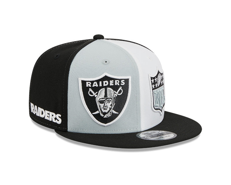 Las Vegas Raiders New Era 2023 NFL Sideline 9FIFTY Snapback Hat - Gray ...