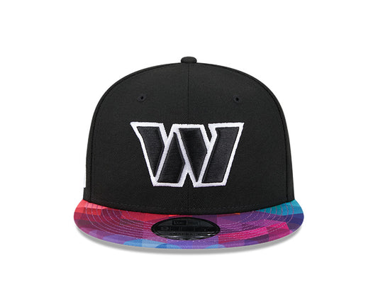 Washington Commanders New Era 2023 NFL Crucial Catch 9Fifty Snapback Hat - Black/Pink