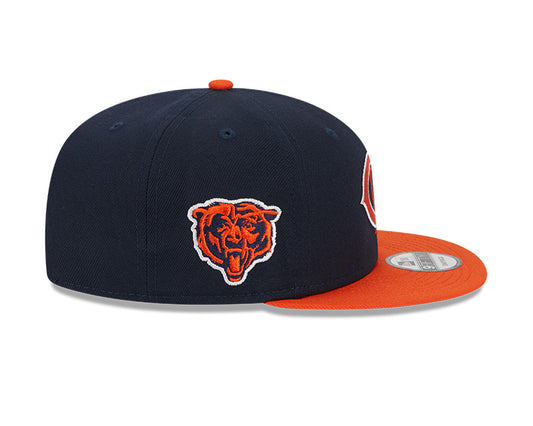 Chicago Bears New Era CITY ORIGINALS 9Fifty Snapback Hat - Navy/Orange