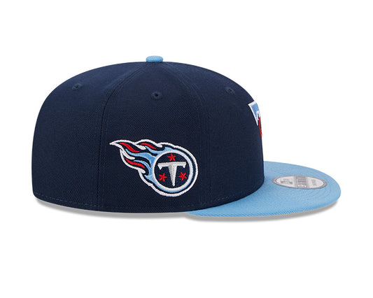 Tennessee Titans New Era CITY ORIGINALS 9Fifty Snapback Hat - Navy/Sky