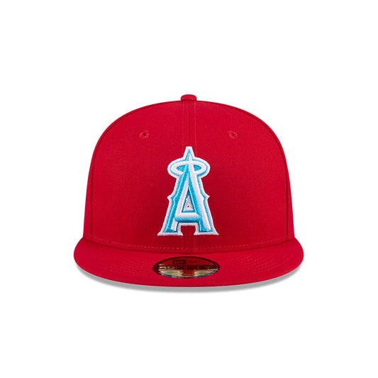 Los Angeles Angels New Era 2024 MLB Father's Day On-Field 59FIFTY Fitted Hat - Red