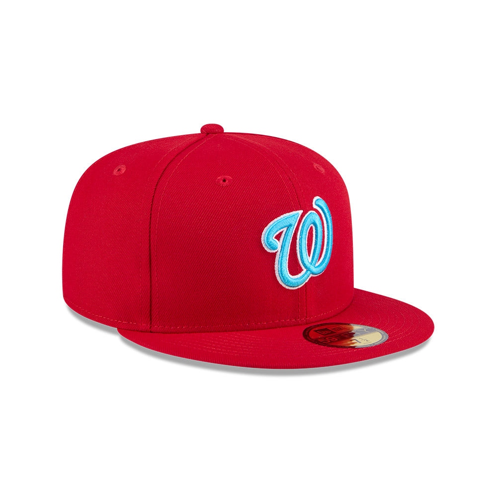 Washington Nationals New Era 2024 MLB Father's Day On-Field 59FIFTY Fitted Hat - Red