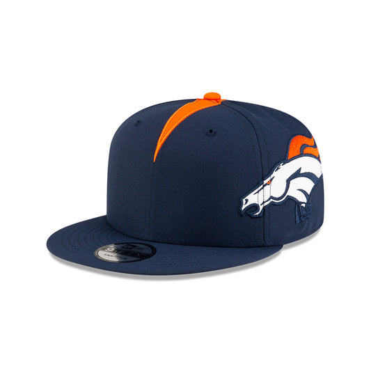 Denver Broncos New Era HELMET 9Fifty Snapback Hat -