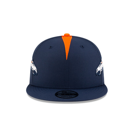 Denver Broncos New Era HELMET 9Fifty Snapback Hat -