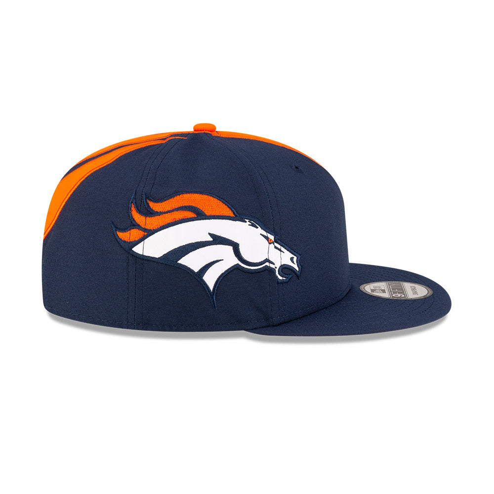 Denver Broncos New Era HELMET 9Fifty Snapback Hat -