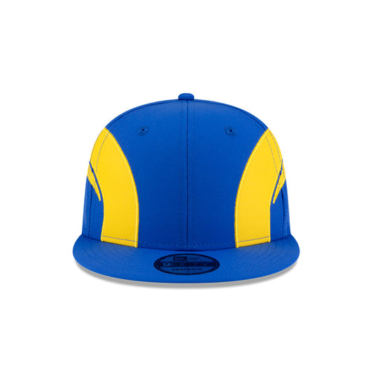 Los Angeles Rams New Era HELMET 9Fifty Snapback Hat - Royal/Yellow