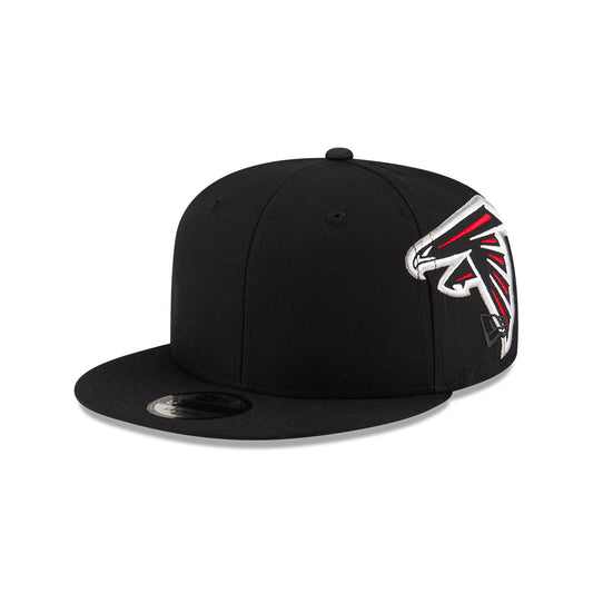 Atlanta Falcons New Era HELMET 9Fifty Snapback Hat - Black/Red