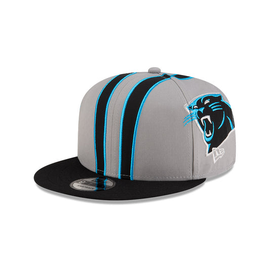 Carolina Panthers New Era HELMET 9Fifty Snapback Hat - Gray/Black