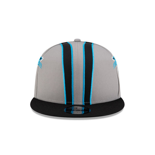 Carolina Panthers New Era HELMET 9Fifty Snapback Hat - Gray/Black