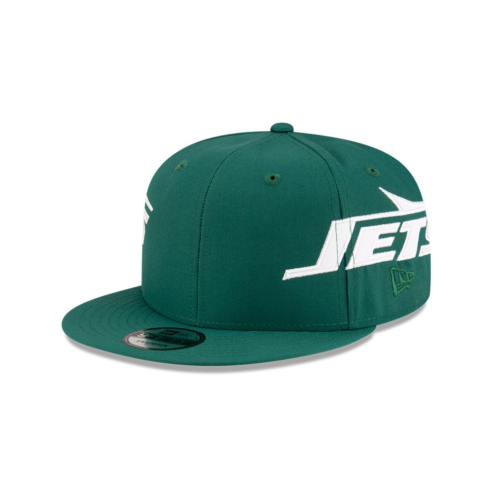 New York Jets New Era HELMET 9Fifty Snapback Hat - Green/White