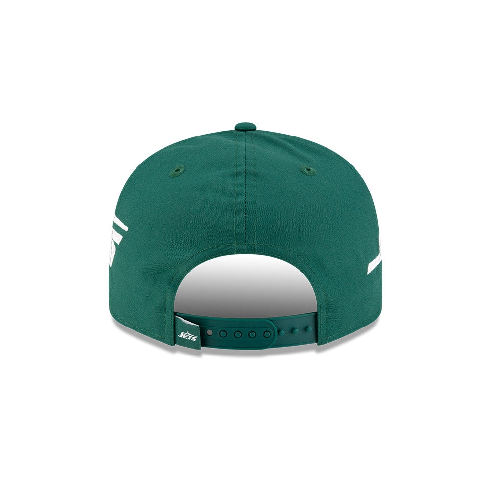 New York Jets New Era HELMET 9Fifty Snapback Hat - Green/White