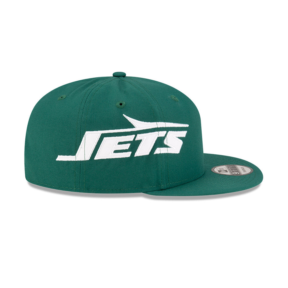 New York Jets New Era HELMET 9Fifty Snapback Hat - Green/White