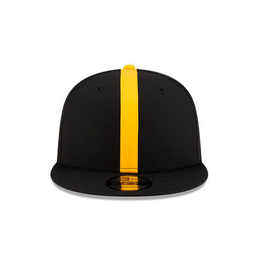 Pittsburgh Steelers New Era HELMET 9Fifty Snapback Hat - Black/Yellow