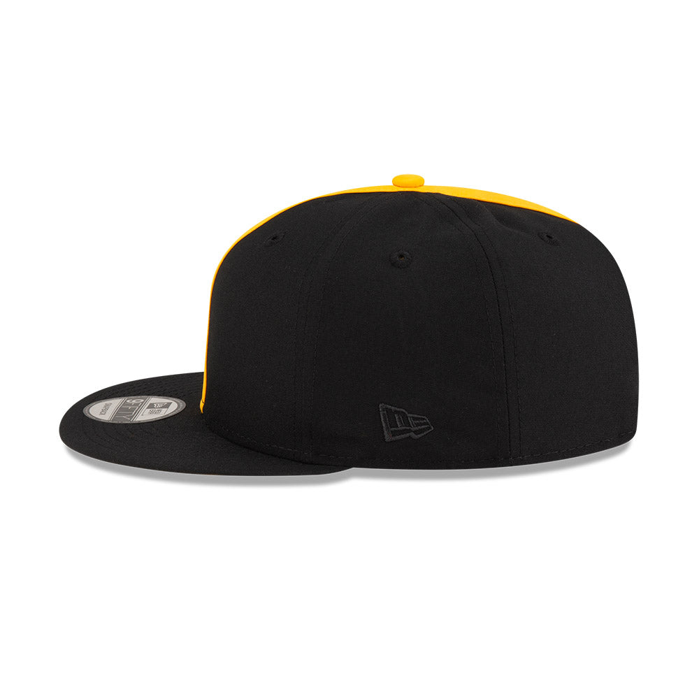 Pittsburgh Steelers New Era HELMET 9Fifty Snapback Hat - Black/Yellow