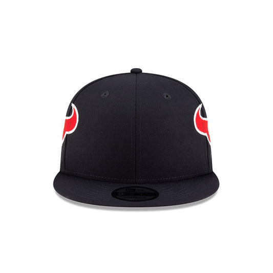 Houston Texans New Era HELMET 9Fifty Snapback Hat - Navy/Red