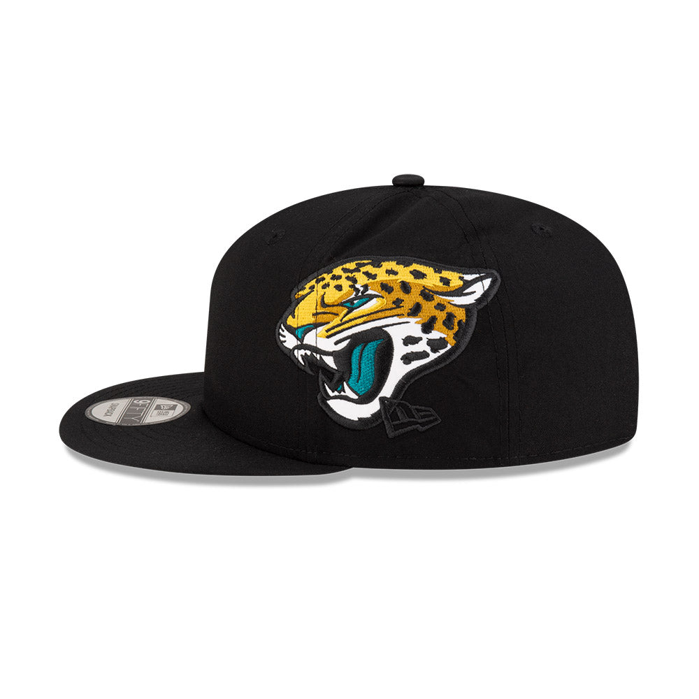 Jacksonville Jaguars New Era HELMET 9Fifty Snapback Hat - Black/Teal